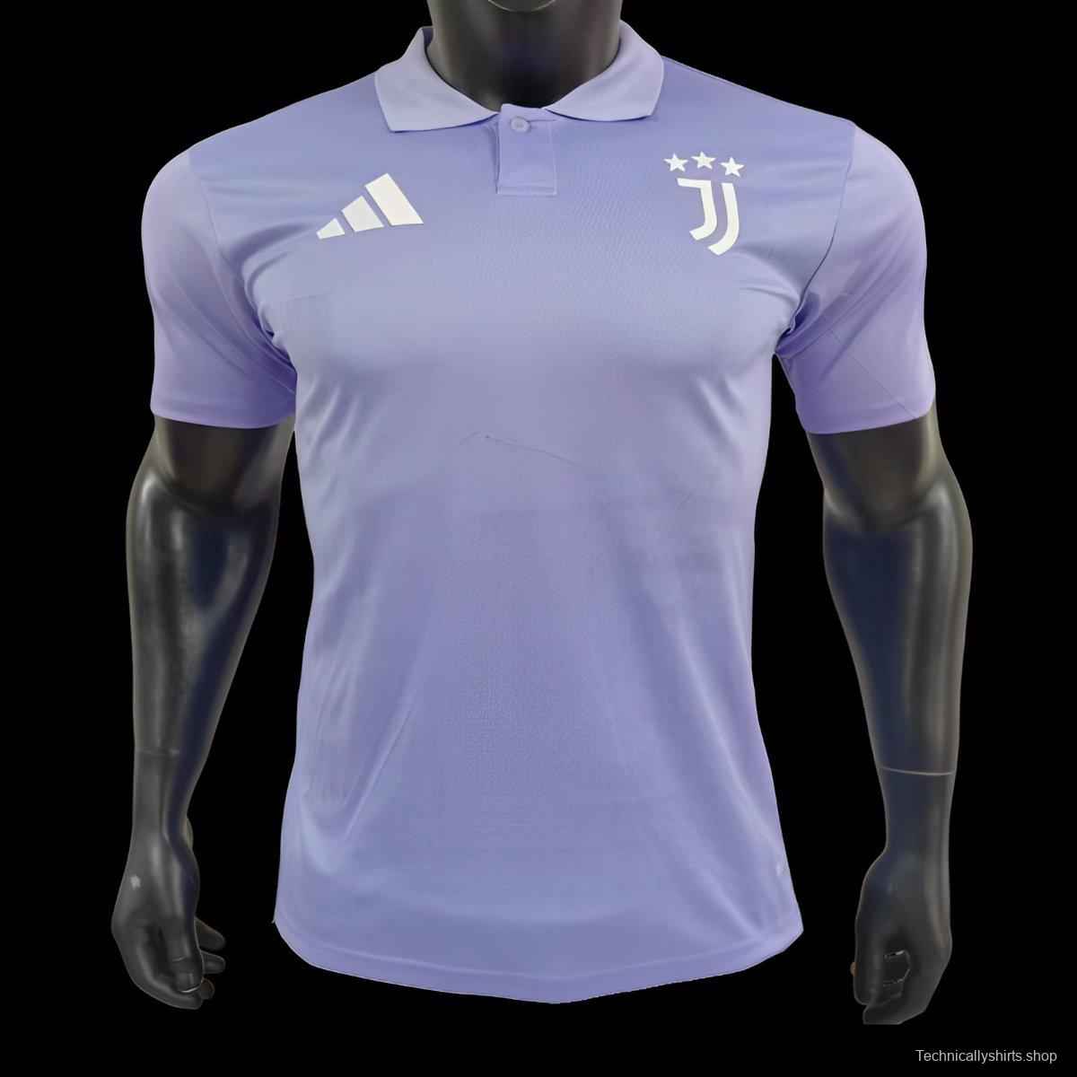 Player Version 24/25 Juventus Pure Purple Polo Jersey