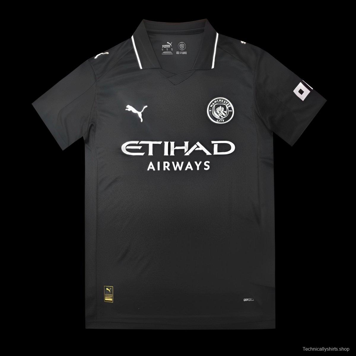 25/26 Manchester City Black Concept Jersey