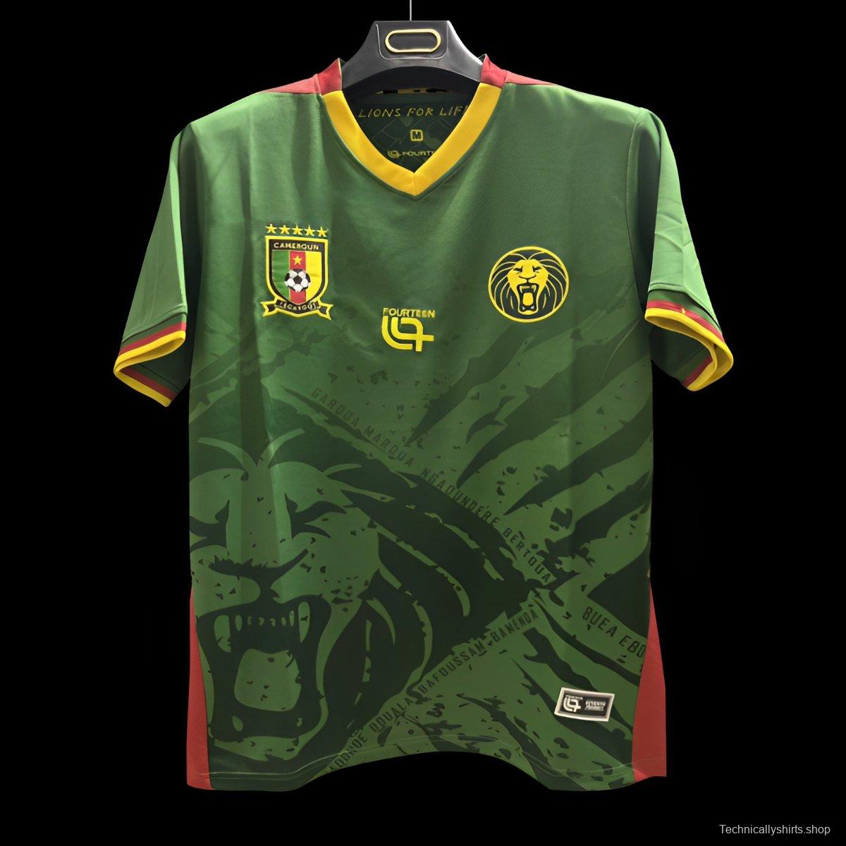 2025 Cameroon Home Jersey