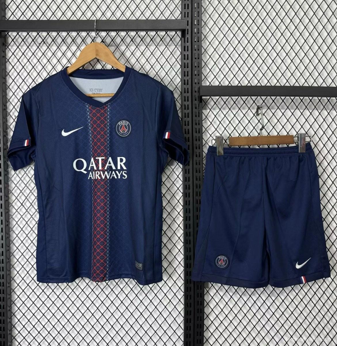 25/26 Kids PSG Home Jersey