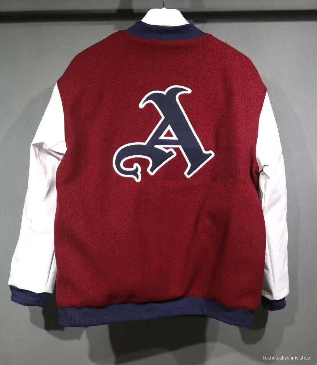 25/26 Adidas Originals xArsenal Wine Baseball VRCT Outdoor Jakcet