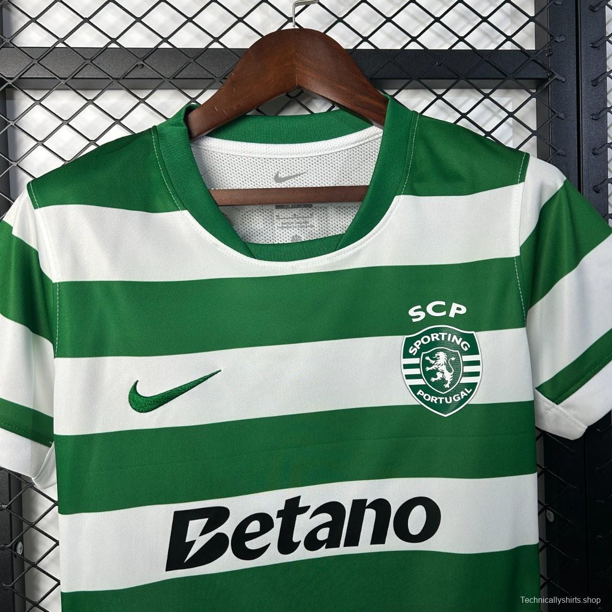 25/26 Women Sporting Lisbon Home Jersey