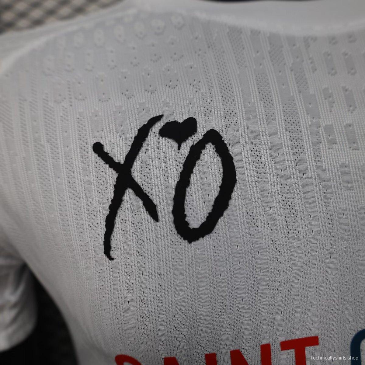 Player Version 25/26 PSG x XO WHITE Pre-Match Jersey