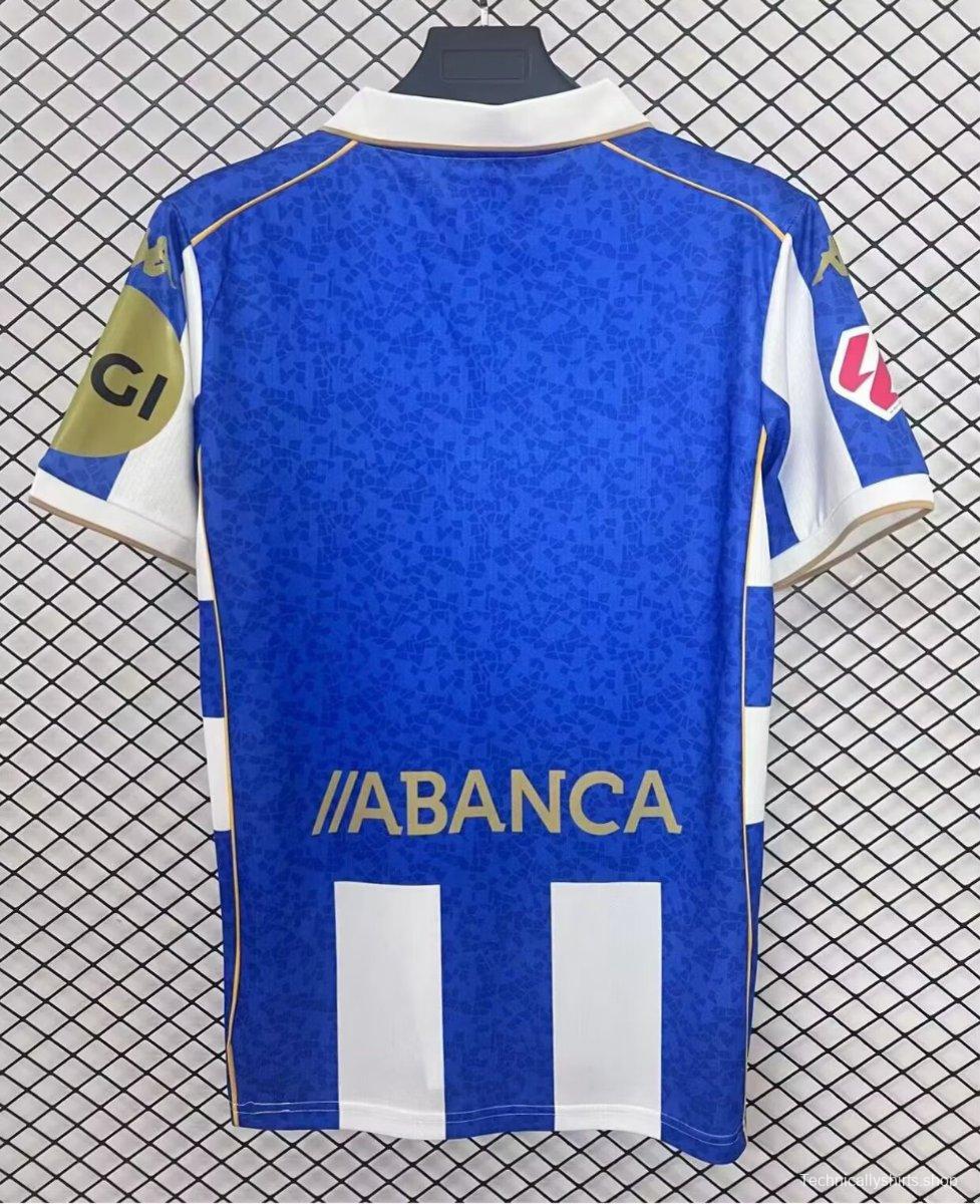 25/26 Deportivo de La Coruna Home Jersey