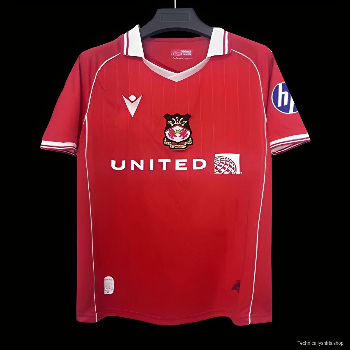 25/26 Wrexham Home Jersey