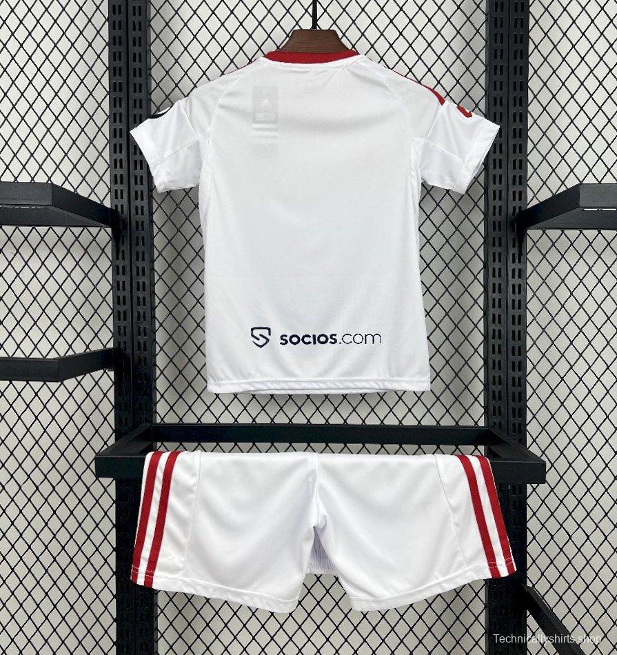 25/26 Kids Sevilla FC Home Jersey
