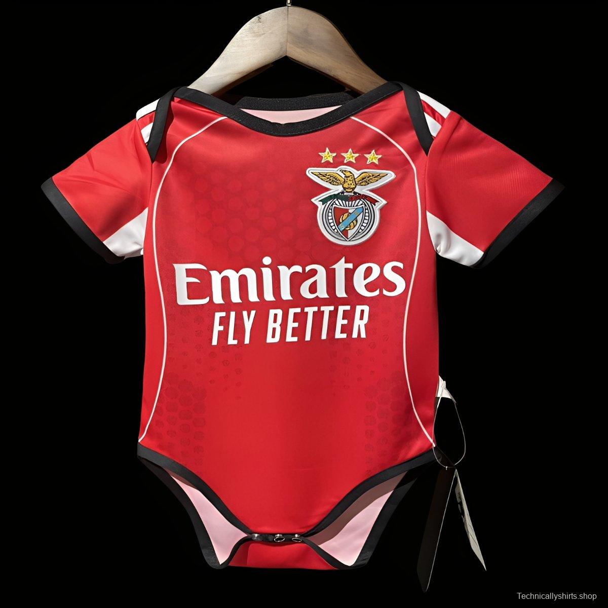 25/26 Baby Benfica Home Jersey