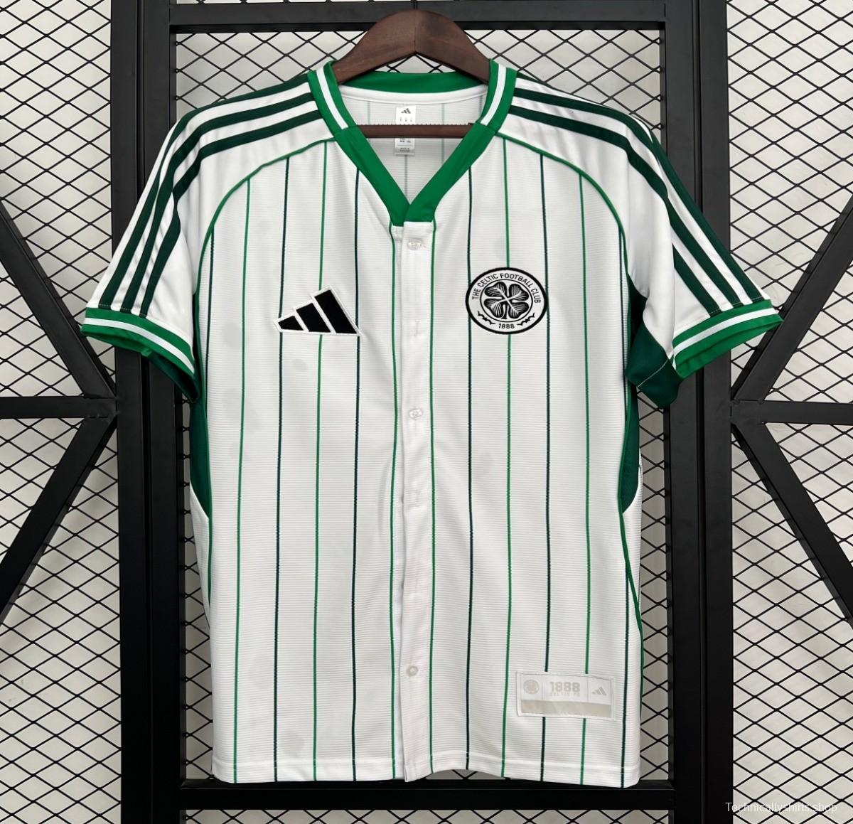 25/26 Celtic US Pack Baseball Jersey