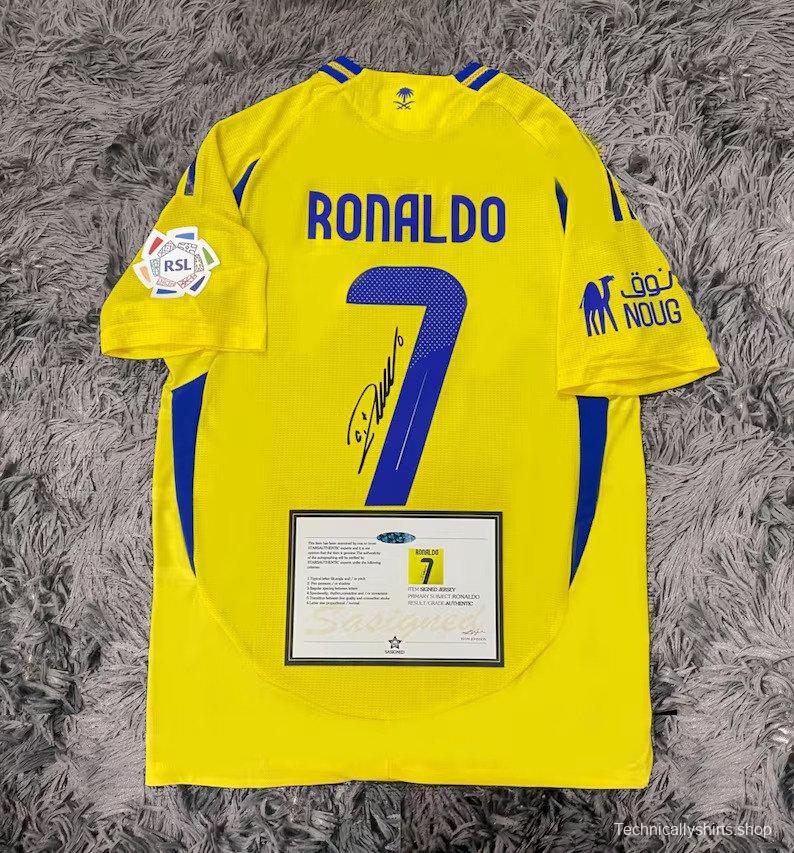 RONALDO AL NASSR 24/25 SIGNED HOME
