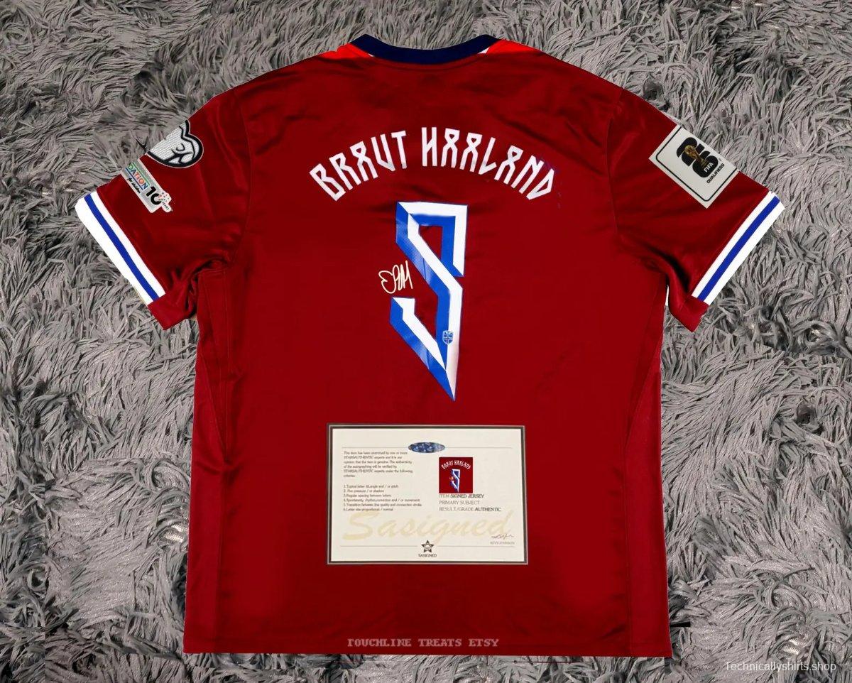 Erling Haaland Norway Signed 25/26