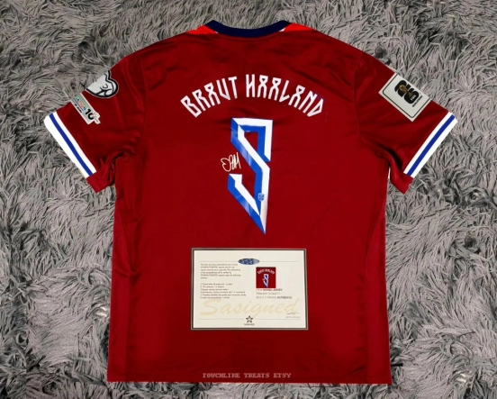 Erling Haaland Norway Signed 25/26