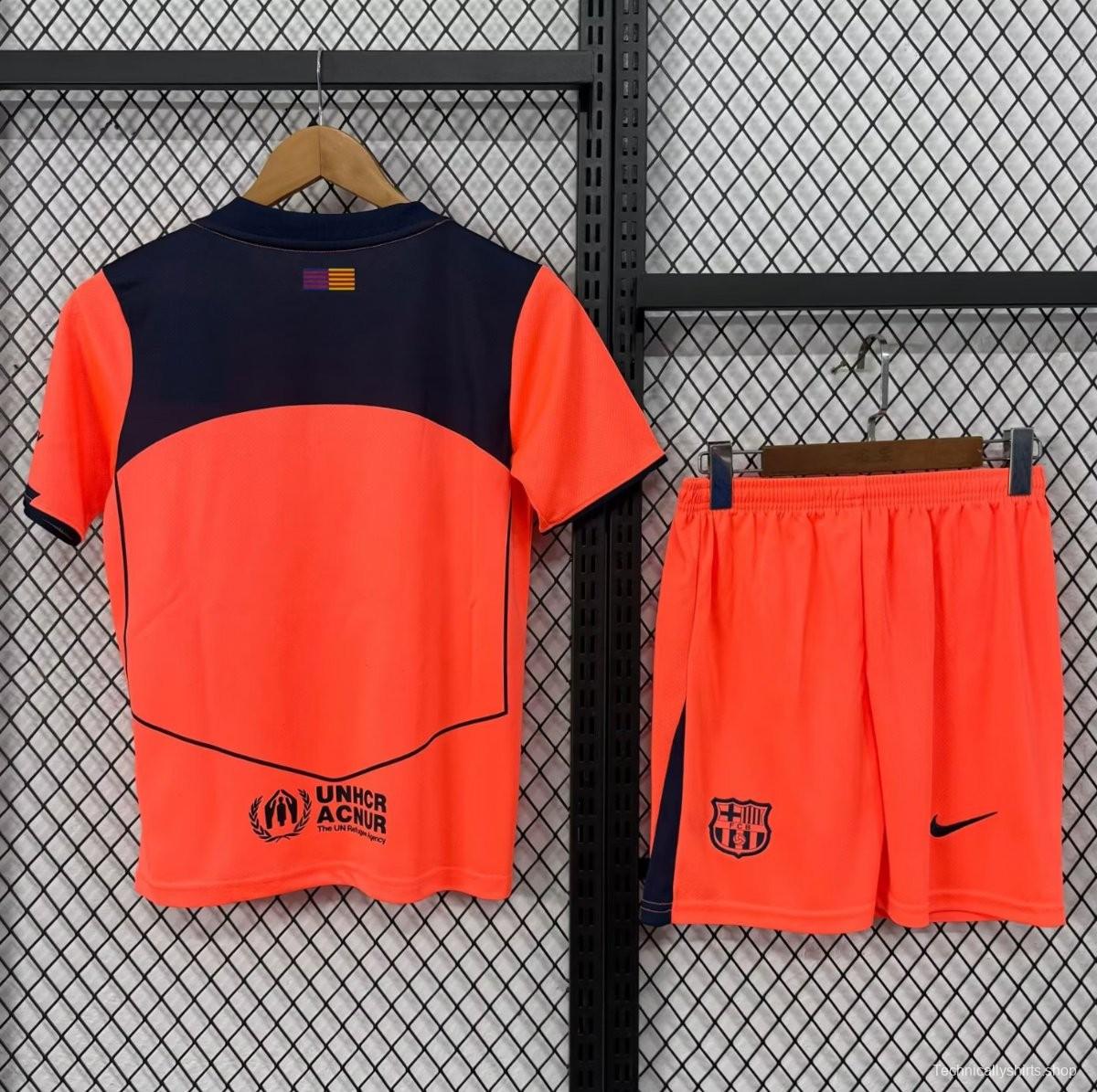 25/26 Kids Barcelona Third Jersey