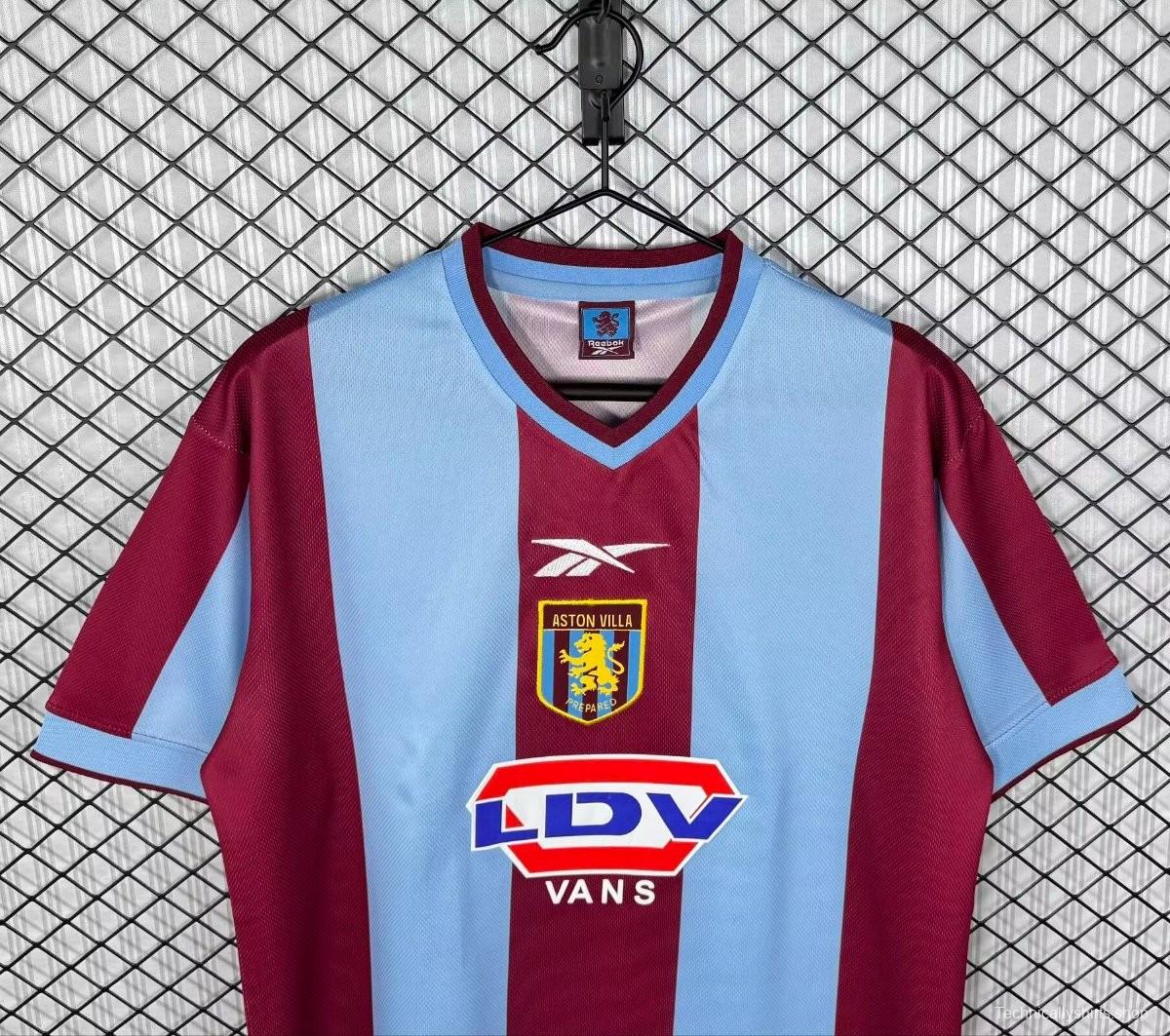 Retro 99/00 Aston Villa Home Jersey