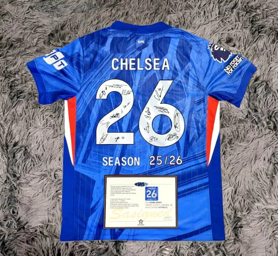 Chelsea Team 25/26 Signed Team EPL