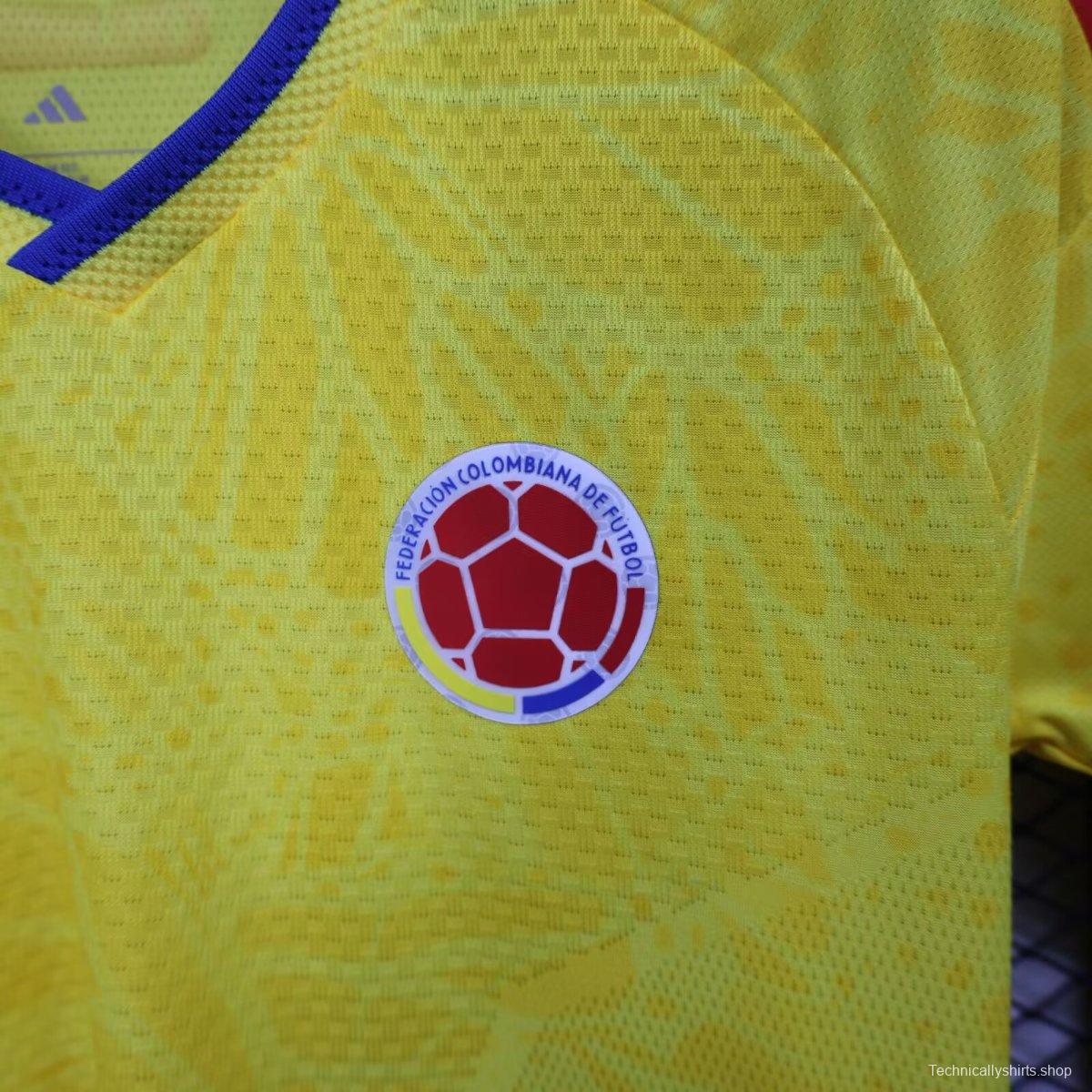 Player Version 2026 Colombia Home Women Jersey