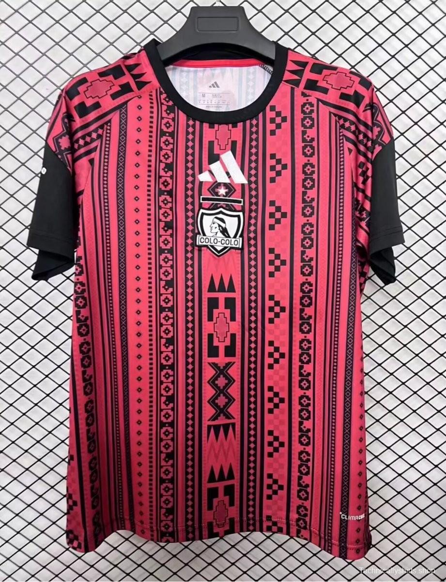 26/27 COLO COLO Red Pre-Match Jersey