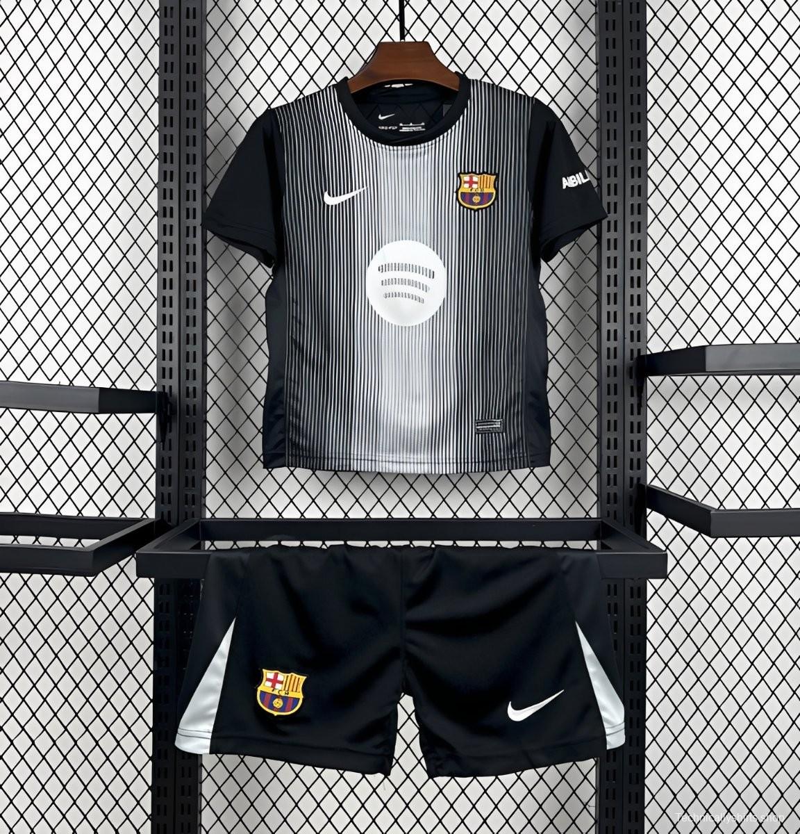 2025/26 Kids Barcelona Goalkeeper Kit
