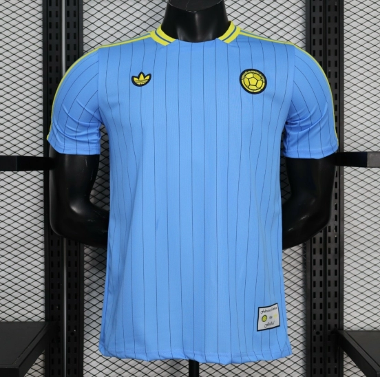 Player Version 2026 Colombia Blue Terrace Icons Jersey