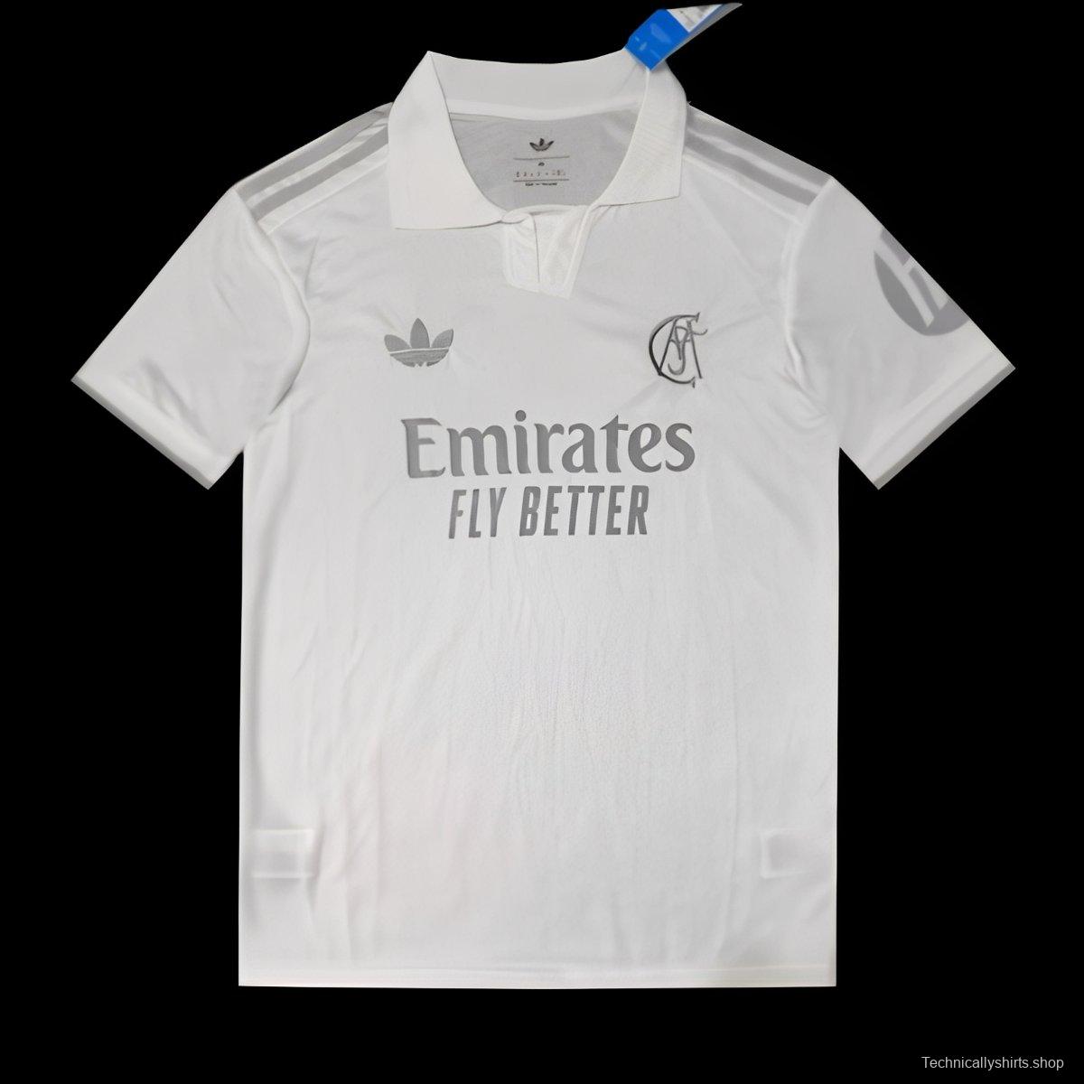 26/27 Real Madrid 125th Anniversary Special White Jersey