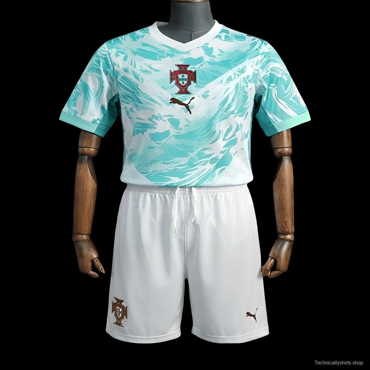 2026 Kids Portugal Away Jersey