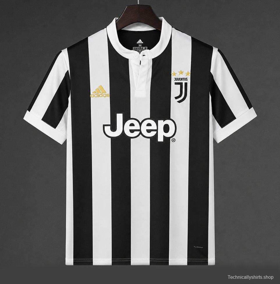 Retro 17/18 Juventus Home Jersey