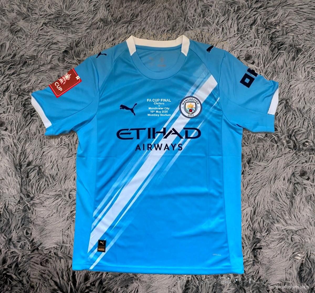 Man City FA CUP Final Full Patch 25/26 Winners