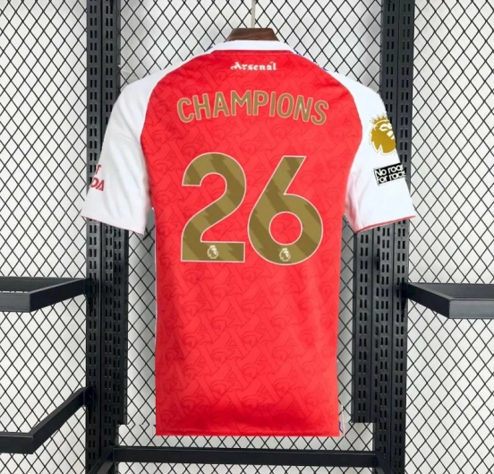 Arsenal EPL CHAMPIONS 25/26 Shirt Jersey Special Edition 2026