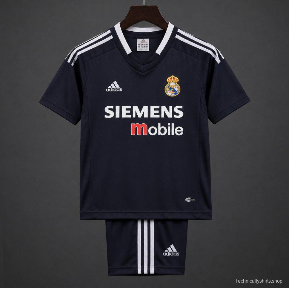 Retro Kids 04/05 Real Madrid Away Jersey
