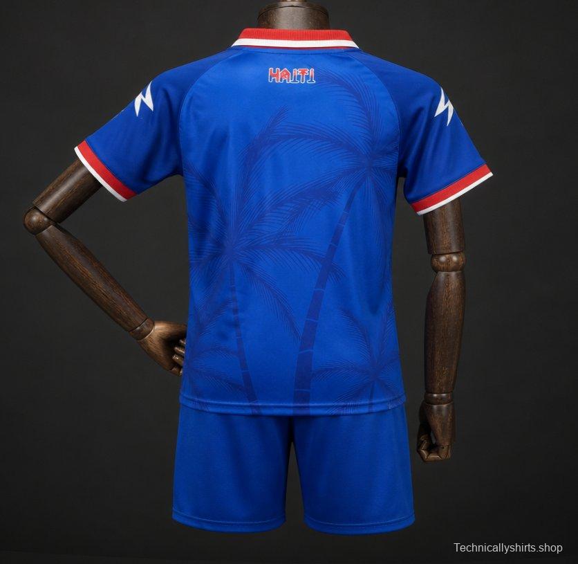 2026 Kids Haiti World Cup Home Jersey