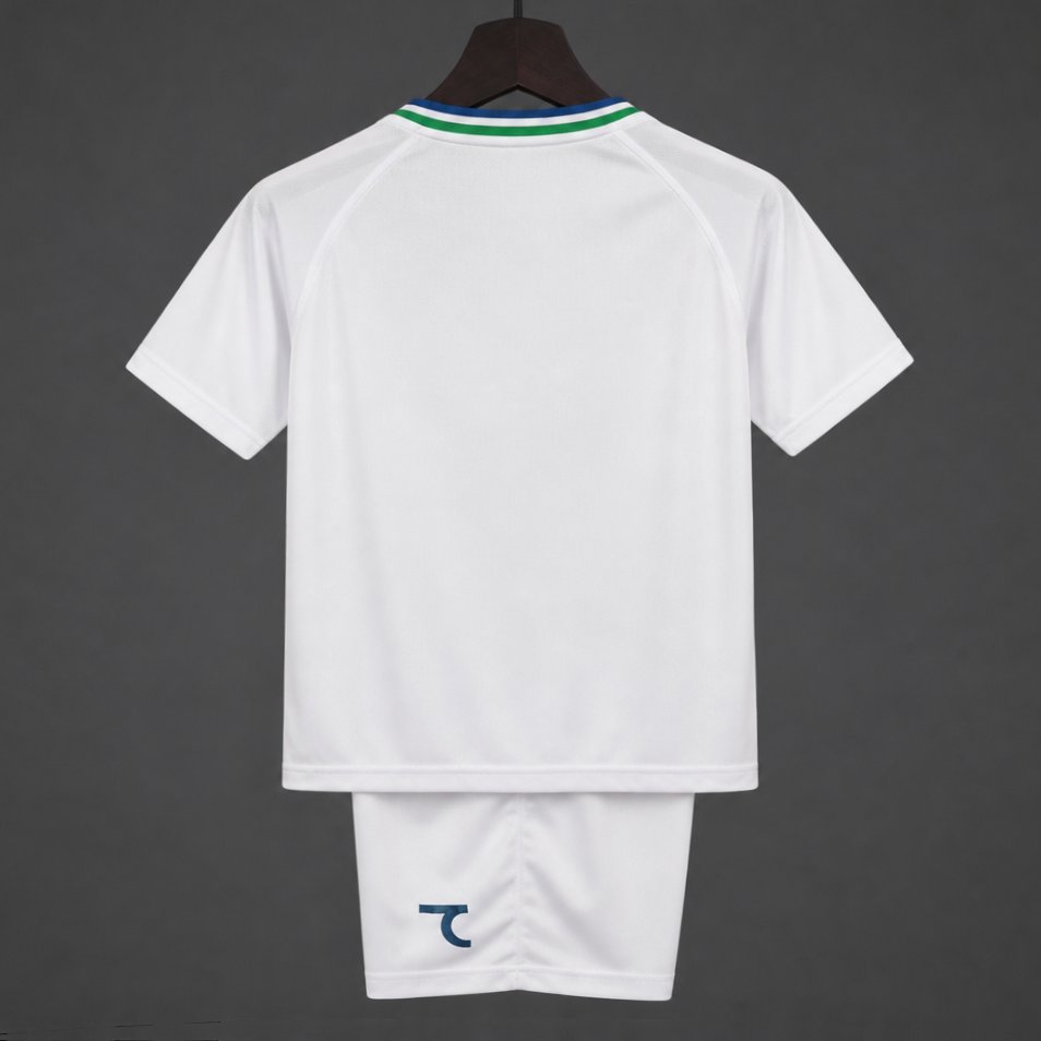 2026 Kids Uzbekistan Away White Jersey