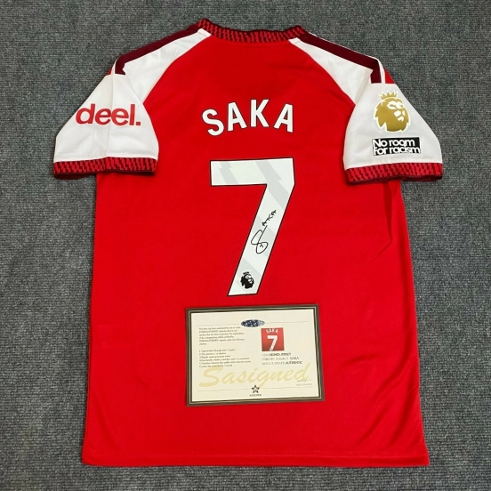 Saka 26/27 Arsenal Signed
