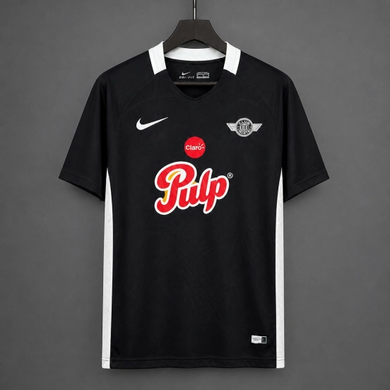 Retro 2017 Club Libertad Black White Jersey