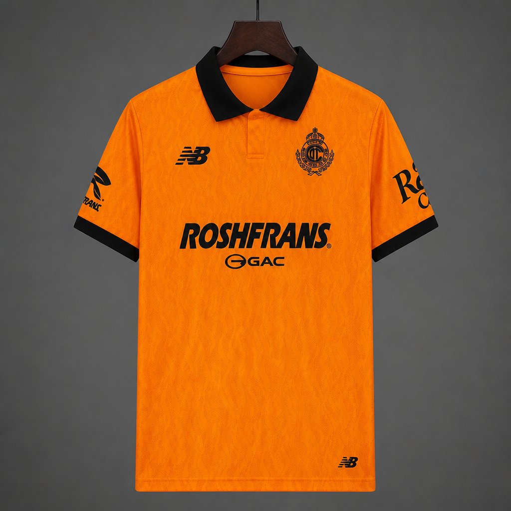 26/27 Toluca Third Orange Jersey
