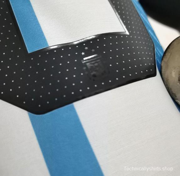2022 Argentina Home #10 Messi Signed Signature Jersey