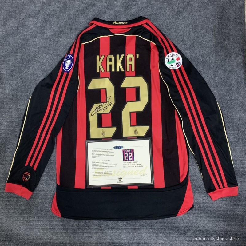 KAKA SIGNATURE  LONG SLEEVES 06/07