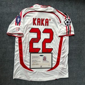 KAKA SIGNED AWAY AC MILAN SIGNED 06/07