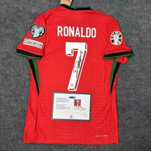 Ronaldo Portugal Euro 2024 Signature