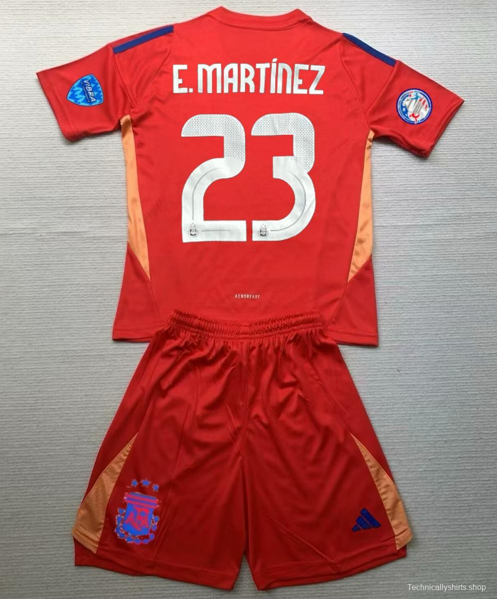 E.MARTINEZ 2024 COPA AMERICA ARGENTINA RED