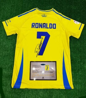 RONALDO AL NASSR 24/25 SIGNED HOME